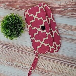 Lisa Lill Studio Suede Wristlet